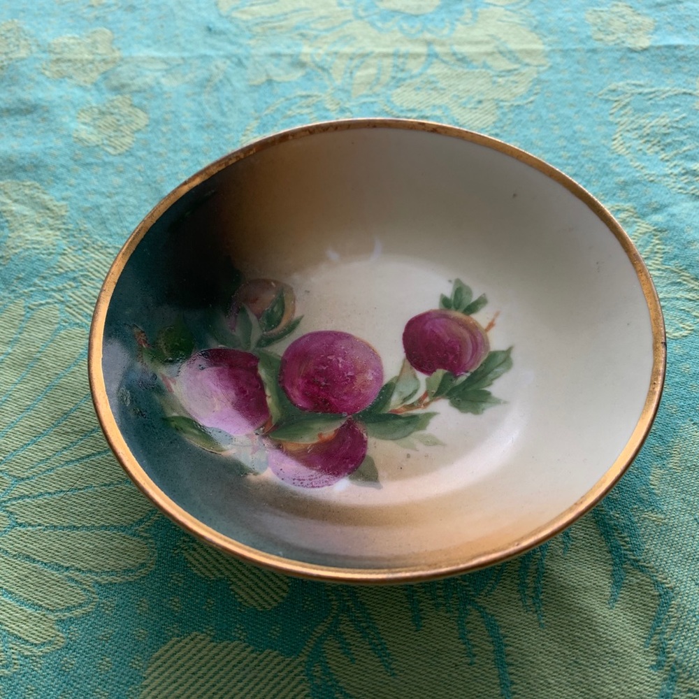Vintage jewelry dish